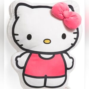 💕🔹️Hello Kitty 🔹️Plush Overeized 20x20 Pillow with Pink Bow